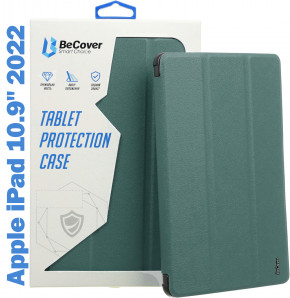 - Soft Edge TPU BeCover   Apple Pencil  Apple iPad 10.9 2022 Dark Green (708489)