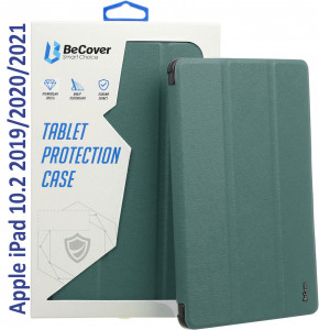 -    BeCover Apple iPad 10.2 2019/2020/2021 Dark Green (709676)