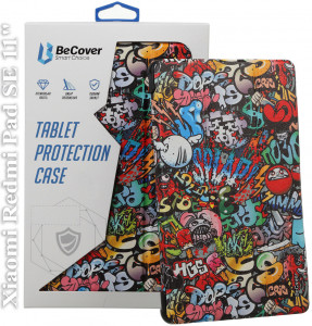 - BeCover Smart Case Xiaomi Redmi Pad SE11 Graffiti (709869)