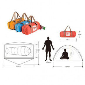  Cycling I (1- ) 210T polyester + footprint (NH18A095-D) 7