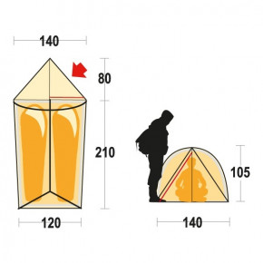  Ferrino Manaslu 2 (4000) Orange (926977) 4