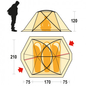  Ferrino Svalbard 3.0 (8000) Orange (926976) 4