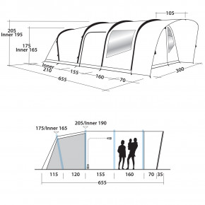  Easy Camp Match Air 500 Aqua Stone 4