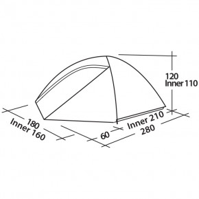  Easy Camp Meteor 300 Gold Red 3