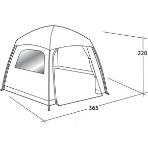  Easy Camp Moonlight Yurt Grey (120382) 3