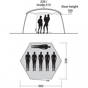  Easy Camp Moonlight Yurt Grey (120382) 4