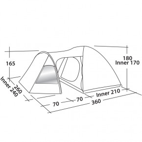  Easy Camp Blazar 400 Rustic Green (120385) 3