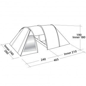  Easy Camp Galaxy 400 Rustic Green (120391) 3