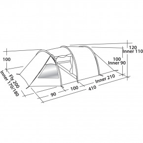  Easy Camp Spirit 300 Rustic Green (120397) 3