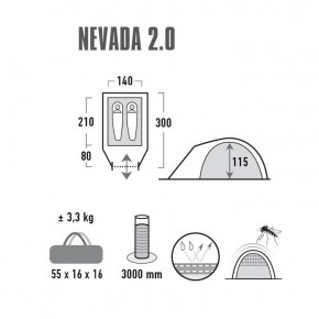  High Peak Nevada 2.0 (Nimbus Grey) 3