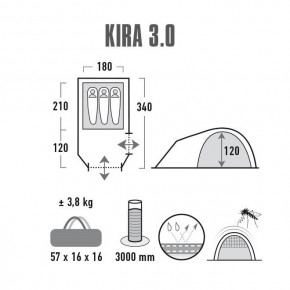  High Peak Kira 3.0 (Nimbus Grey) 4