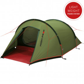  High Peak Kite 3 LW Pesto/Red (10344)