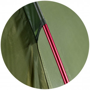  High Peak Kite 3 LW Pesto/Red (10344) 6