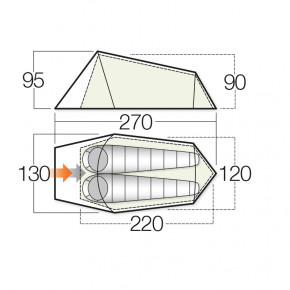  Vango Soul 200 Treetops (926353) 3