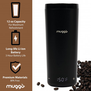 - Muggo Temperature Control Mug 340  Black 3