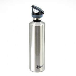     Cheeki Single Wall Active Bottle 1000 Silver