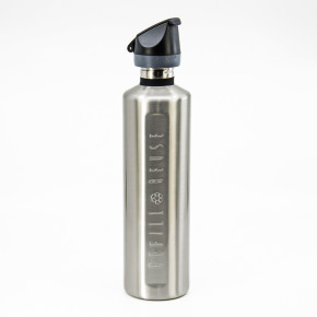     Cheeki Single Wall Active Bottle 1000 Silver 3