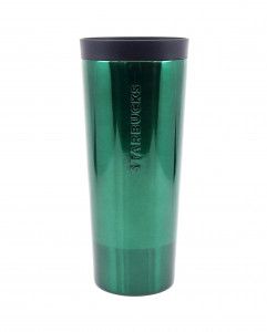  Starbucks Shimmer Steel Tumbler 473 Green