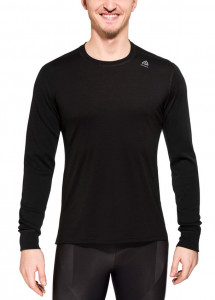  Aclima LightWool Shirt Crew Neck Man JetBlack L 4