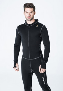   Aclima WarmWool Overall Man Black L 3