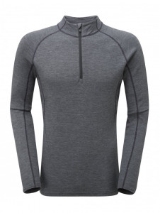  Montane Primino 220 Zip Neck Black L