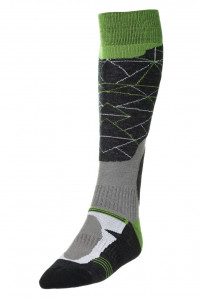   Spaio Ski Merino 38-40 Black-Grey-Green