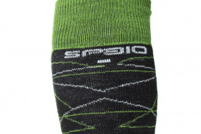   Spaio Ski Merino 38-40 Black-Grey-Green 3