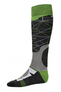   Spaio Ski Merino 38-40 Black-Grey-Green 5