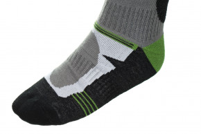   Spaio Ski Merino 38-40 Black-Grey-Green 6