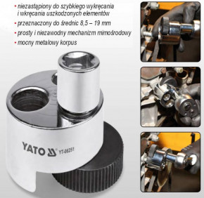   Yato 1/2" 8.5-19 (YT-06251) 3