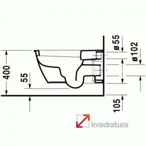   Duravit Darling New 2544590000 4