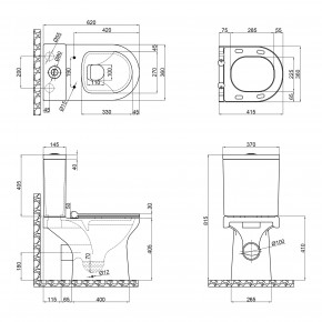 - Qtap Kolibri   Soft-close QT1022C667PW 3