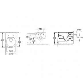   Villeroy and Boch Avento DirectFlush 5656RS01 4