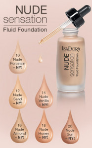   IsaDora Nude Sensation Fluid Foundation 20 - Nude sun ( ),  6