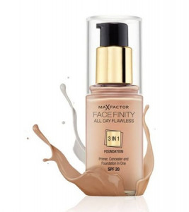   Max Factor Facefinity All Day Flawless 3 in 1 Foundation 30 -  Porcelain () 3