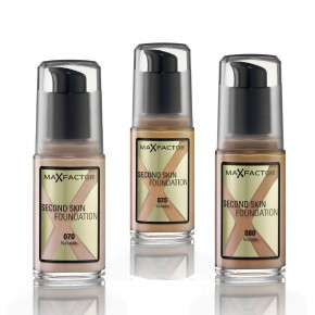   Max Factor Second Skin Foundation 085 - Caramel () 3