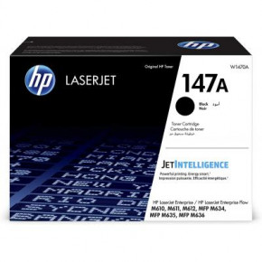 - HP 147A LaserJet MFP 611/612/635/636 Black (10 500 str) (W1470A)