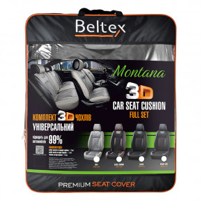 , 3D    BELTEX Montana, grey 9