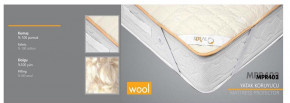    160*200    ( TM Seral) Wool mattress protector,  4