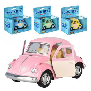   Kinsmart 1967 Volkswagen Classic Beetle Color Door KT4026WC 9.5 