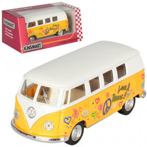   Kinsmart Volkswagen BUS White-Yellow (5060W)