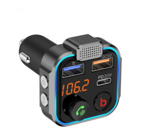 FM- Grand-X 99GRX Hands Free, Bluetooth V5.0, 2USB, QC3.0, PD