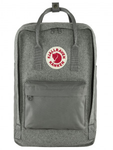  Fjallraven Kanken Re-Wool Laptop 15 Granite Grey 			