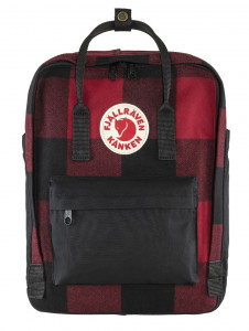  Fjallraven Kanken Re-Wool Red/Black 			