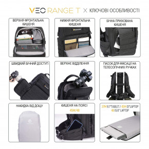  Vanguard VEO Range T 37M Black 10