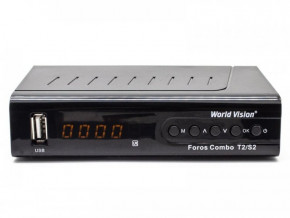 TV- ()  World Vision Foros Combo DVB-T2/S2