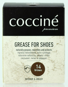    Coccine Grease for shoes 55/29/50/14, 14 Brown, 5906489213212