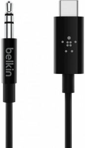  Belkin Lightning - 3.5 mm audio + power RockStar (F7U079BT03-BLK)