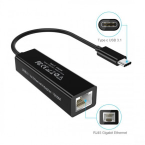   Choetech HUB-R01 USB-C to RJ45 1Gbps 4