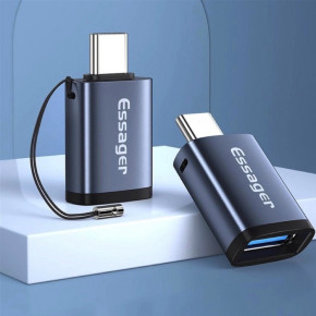  ESSAGER  Type-C USB Gray (EZJAC-SRA0G) 4